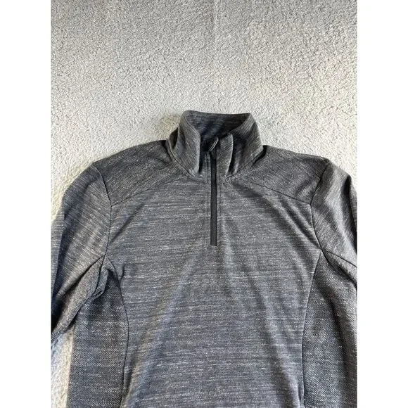 NEW OGIO Sweater Mens Medium Gray Pullover 1/4 Zip Golf Sports Outdoor Athletic - Picture 1 of 16
